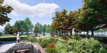 Le parc Montcalm se transforme en oasis urbaine verdoyante et inclusive