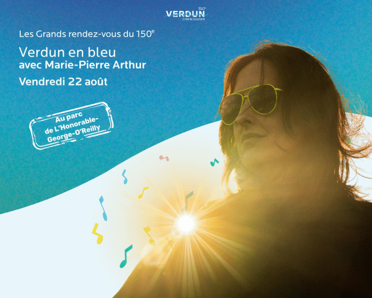 image - Quebecoscope - L'Actualité Montréalaise Verdun fête ses 150 ans en musique avec Marie-Pierre Arthur