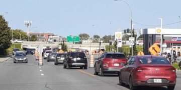 🚧 Travaux sur l’A-15 : fermetures nocturnes de la sortie Salaberry à prévoir dès dimanche. Vérifiez vos trajets sur Québec 511. #Montréal #Circulation #Travaux