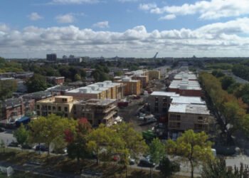 Saint-Michel se transforme : logements sociaux, centre communautaire et fresque artistique bientôt au rendez-vous.