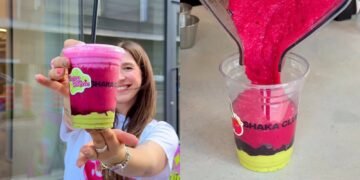 Un smoothie qui stimule la créativité : le Cherry Chérie signé Marianne Plaisance débarque au Shaka Club 🍒✨ #Montréal #Foodie #CherryCherie