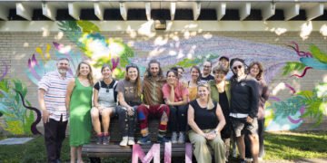 Une fresque pour les 100 ans du parc Jarry